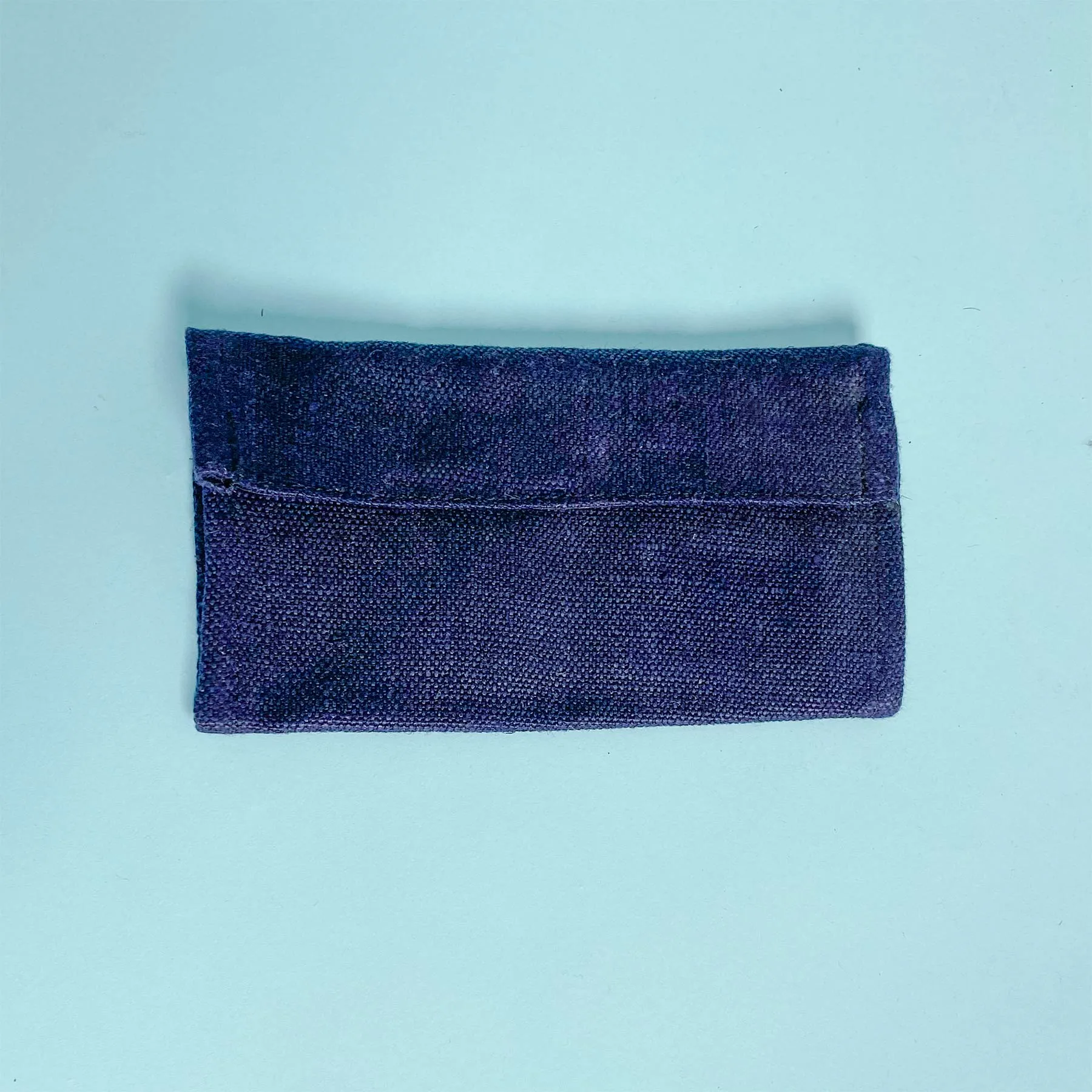 100% Organic Hemp Checkbook Wallet (Plastic-free)