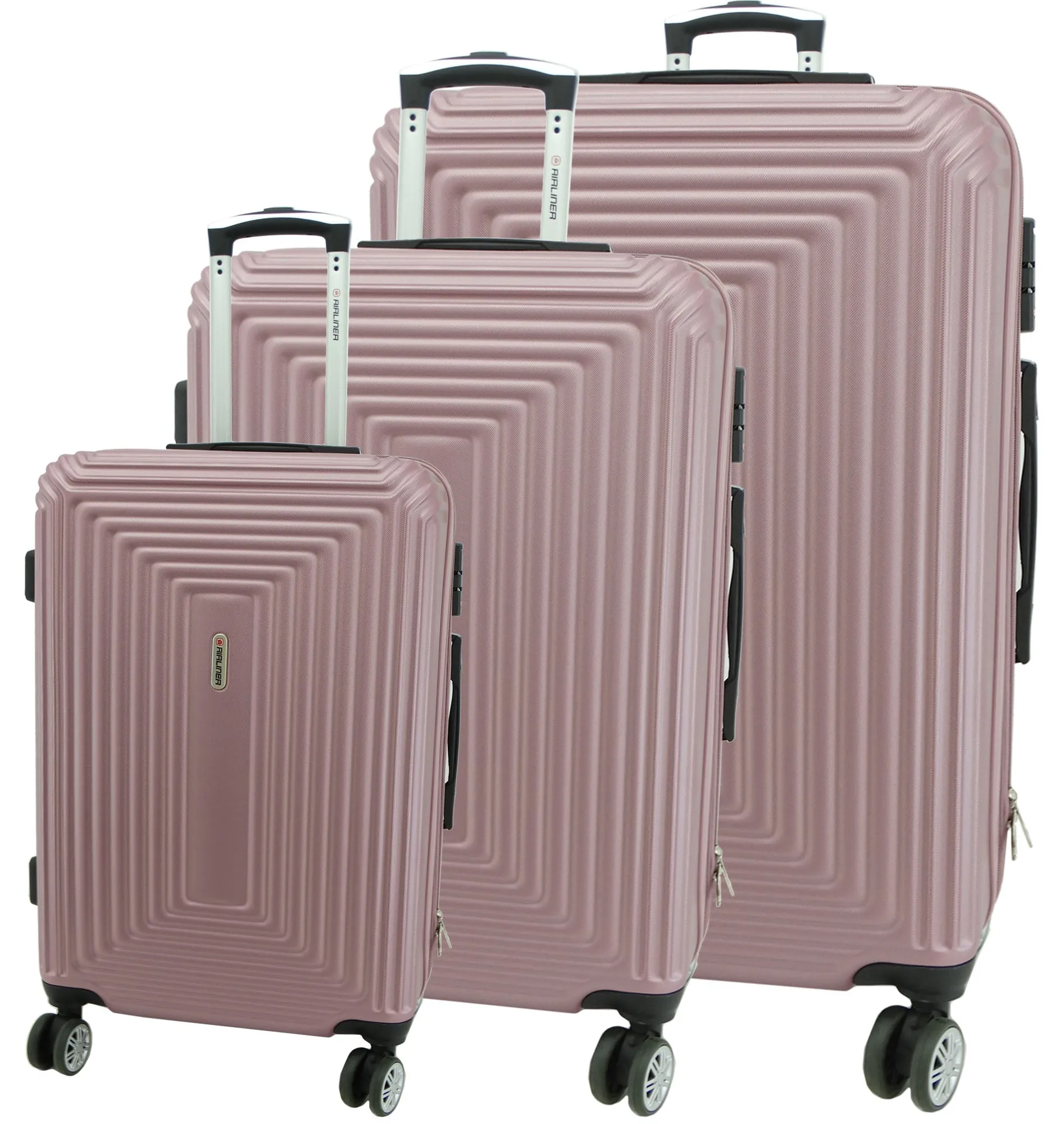 1726PK, Airliner- Suitcase Large 28" (Pink)