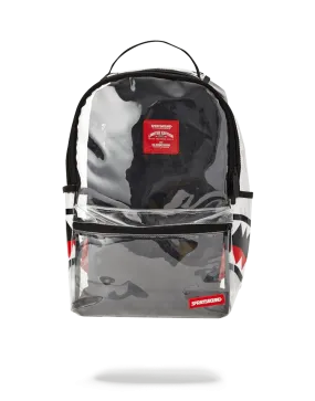 20/20 VISION DOUBLE CARGO SIDE SHARK CLEAR BACKPACK