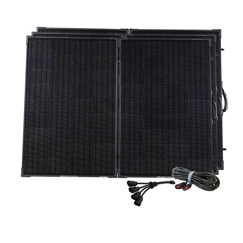 (3) Boulder 200 BC Solar Panel  Bundle