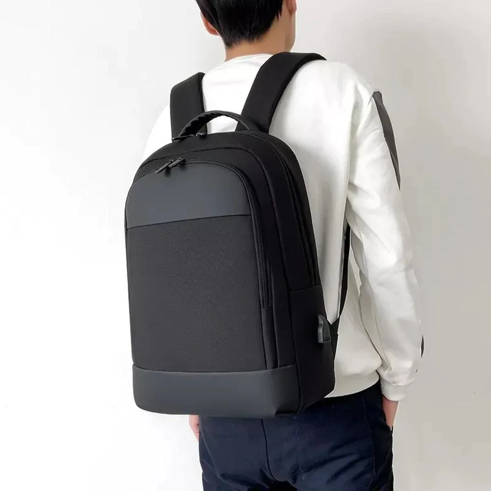 508 Laptop Backpack - Black x Gray