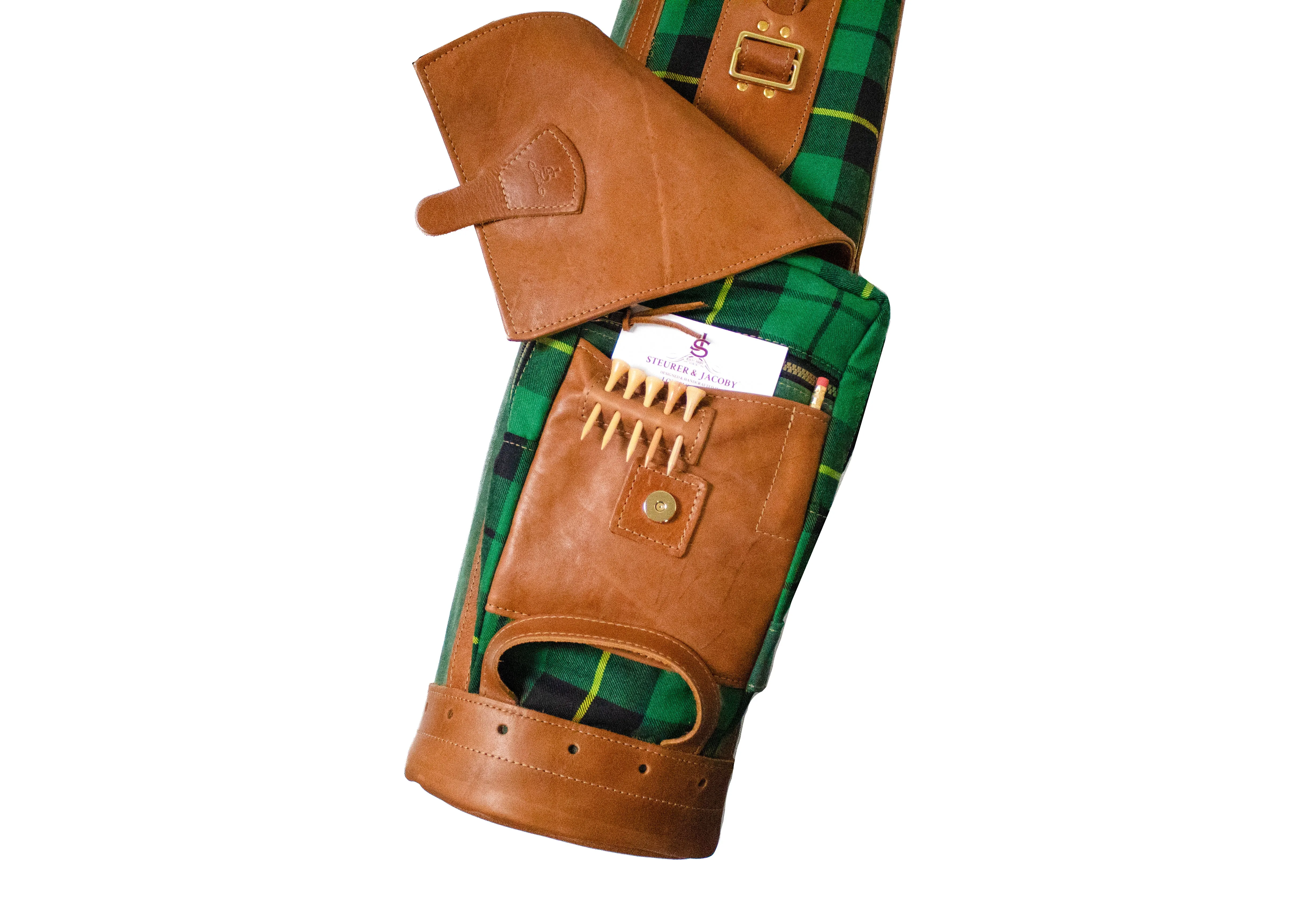 8” Sunday Style Tartan Golf Bag