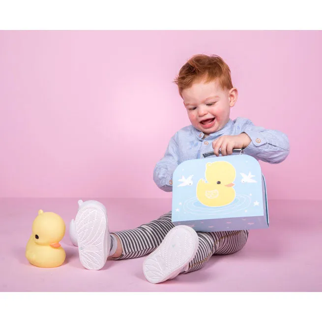 A Little Lovely Company Little Suitcase Duck