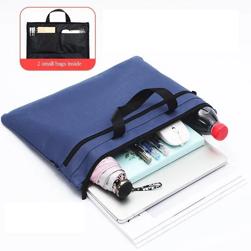 A4 Canvas Document Bag, Waterproof