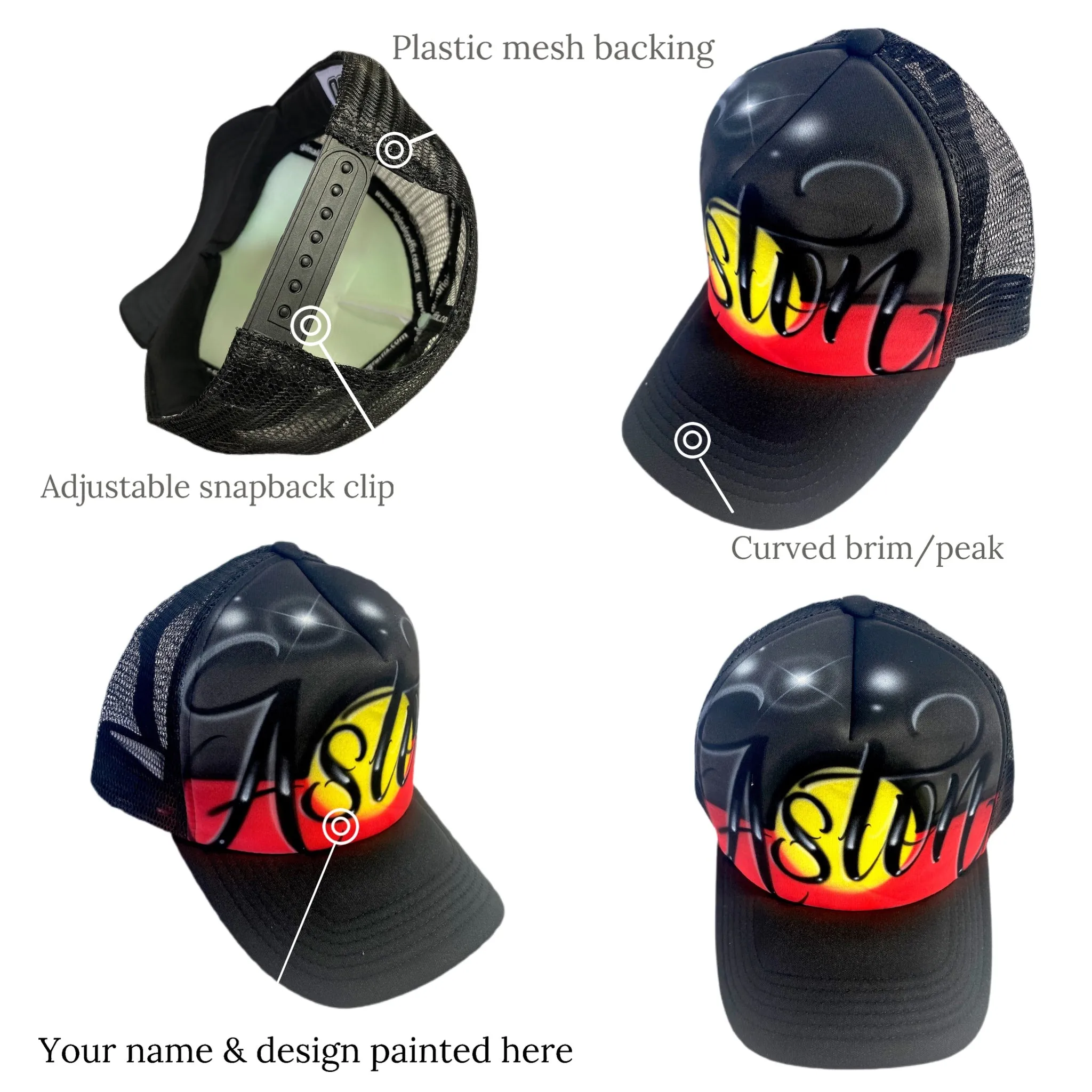 Aboriginal Flag Style Backpack and Cap Combo (Combo2)