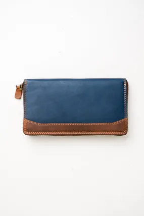 Adrian Klis 190 Single Zip Wallet, Buffalo Leather