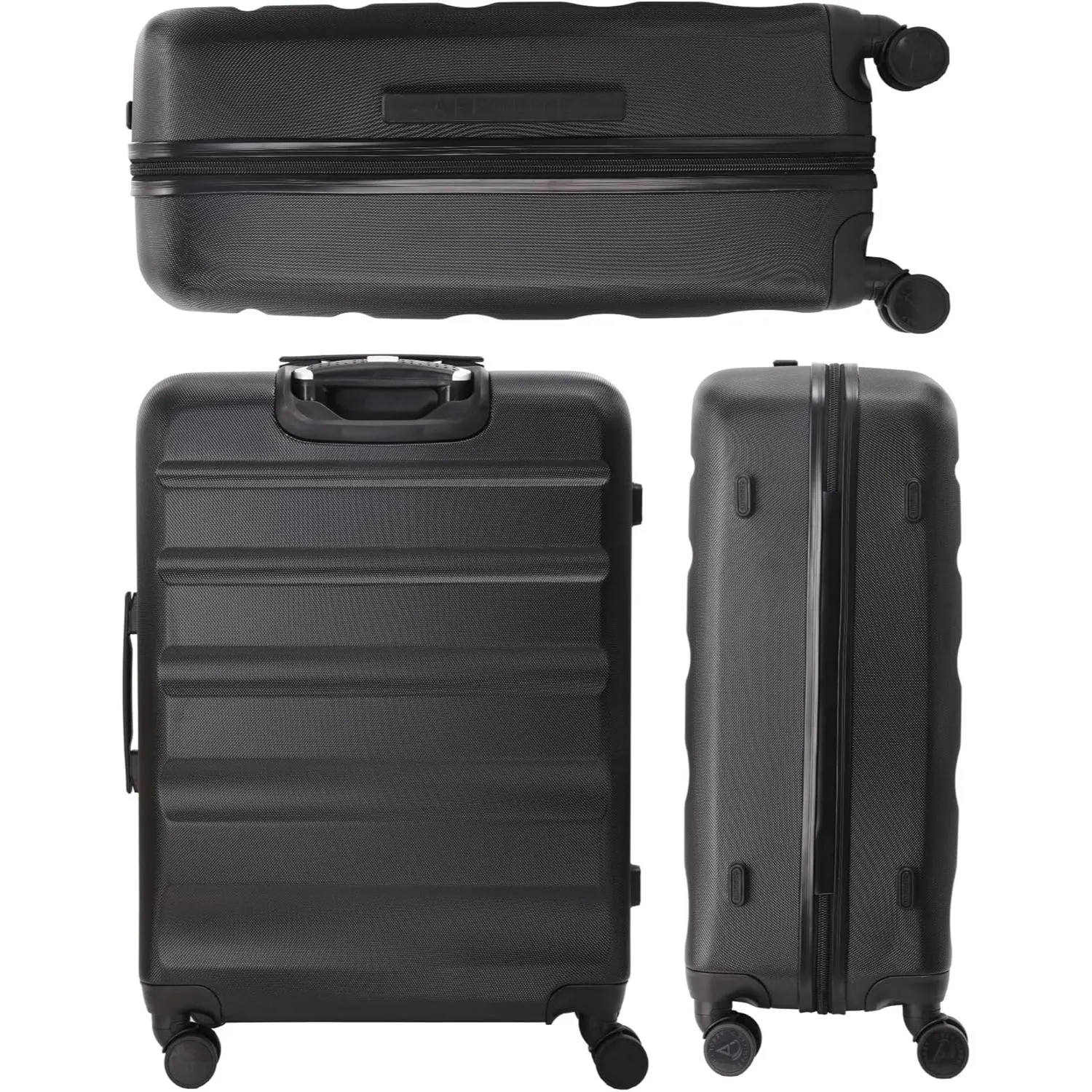 Aerolite 25" (69x50x27cm) Medium Lightweight Hard Shell Checked In Hold Luggage Suitcase with 8 Wheels, 82L Capacity