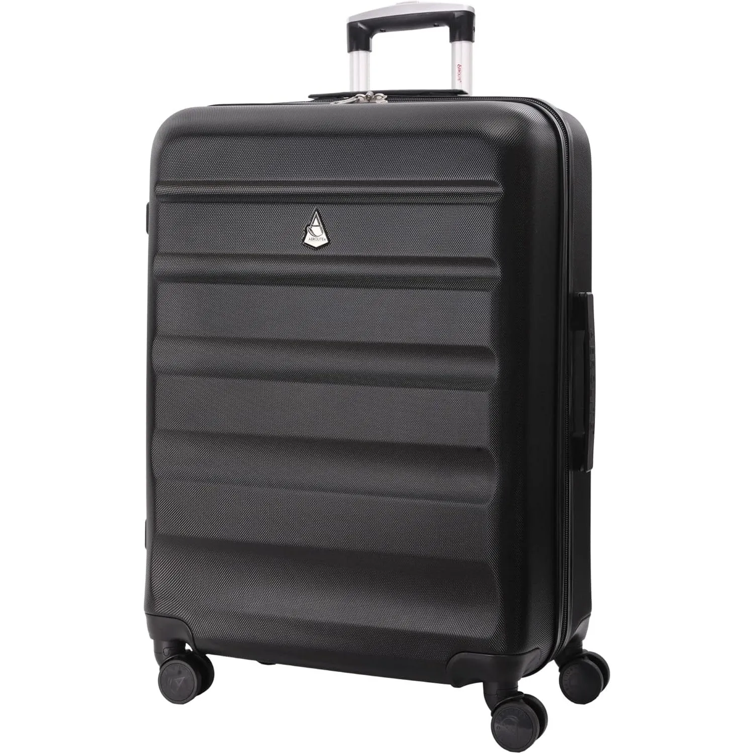 Aerolite 25" (69x50x27cm) Medium Lightweight Hard Shell Checked In Hold Luggage Suitcase with 8 Wheels, 82L Capacity