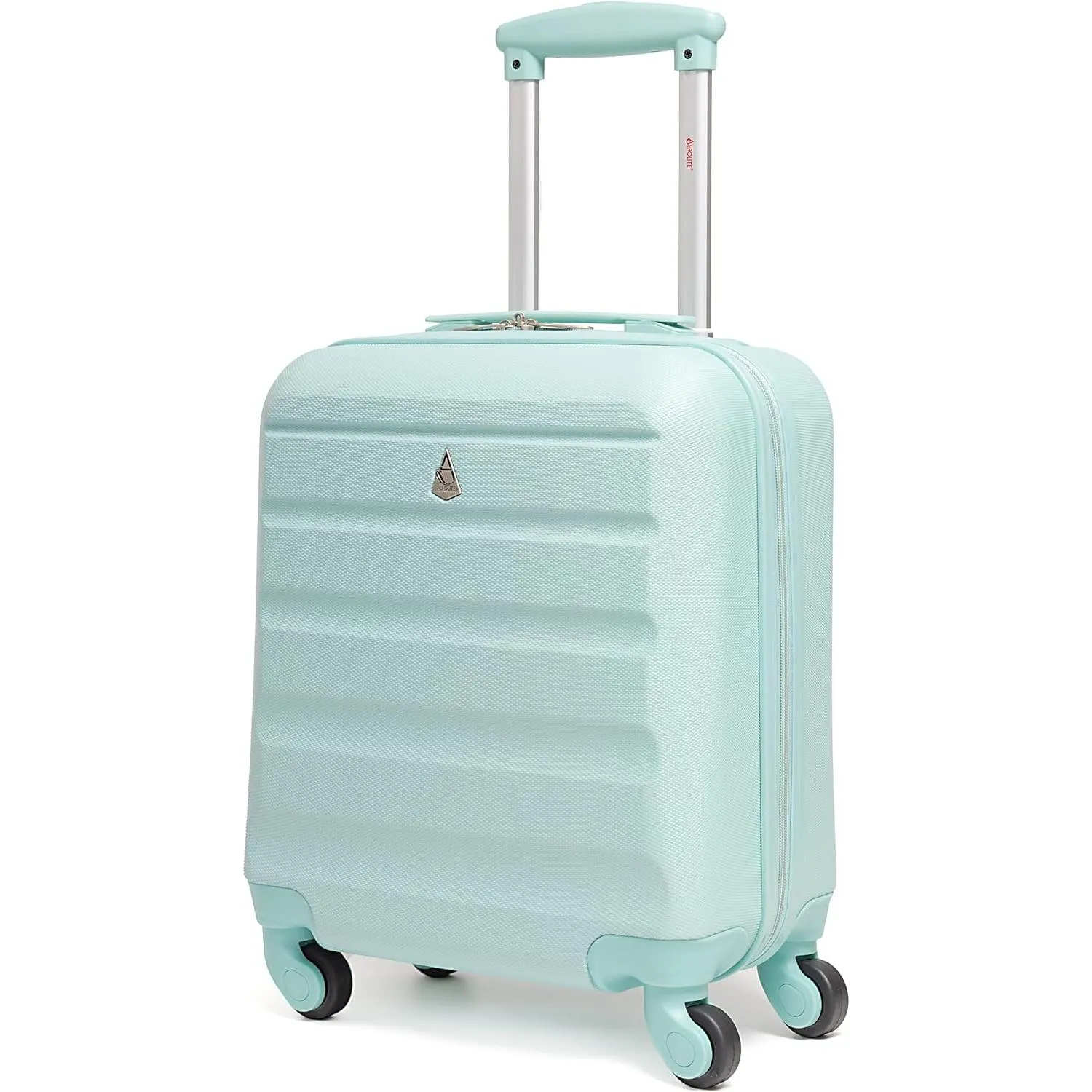 Aerolite 45x36x20cm Easyjet Maximum Size Hard Shell Carry On Hand Cabin Luggage Underseat Flight Suitcase with 4 Wheels