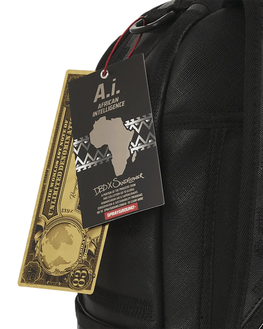 AFRICAN INTELLIGENCE 9 APEX GENIUS BACKPACK - SANDFLOWER COLLAB