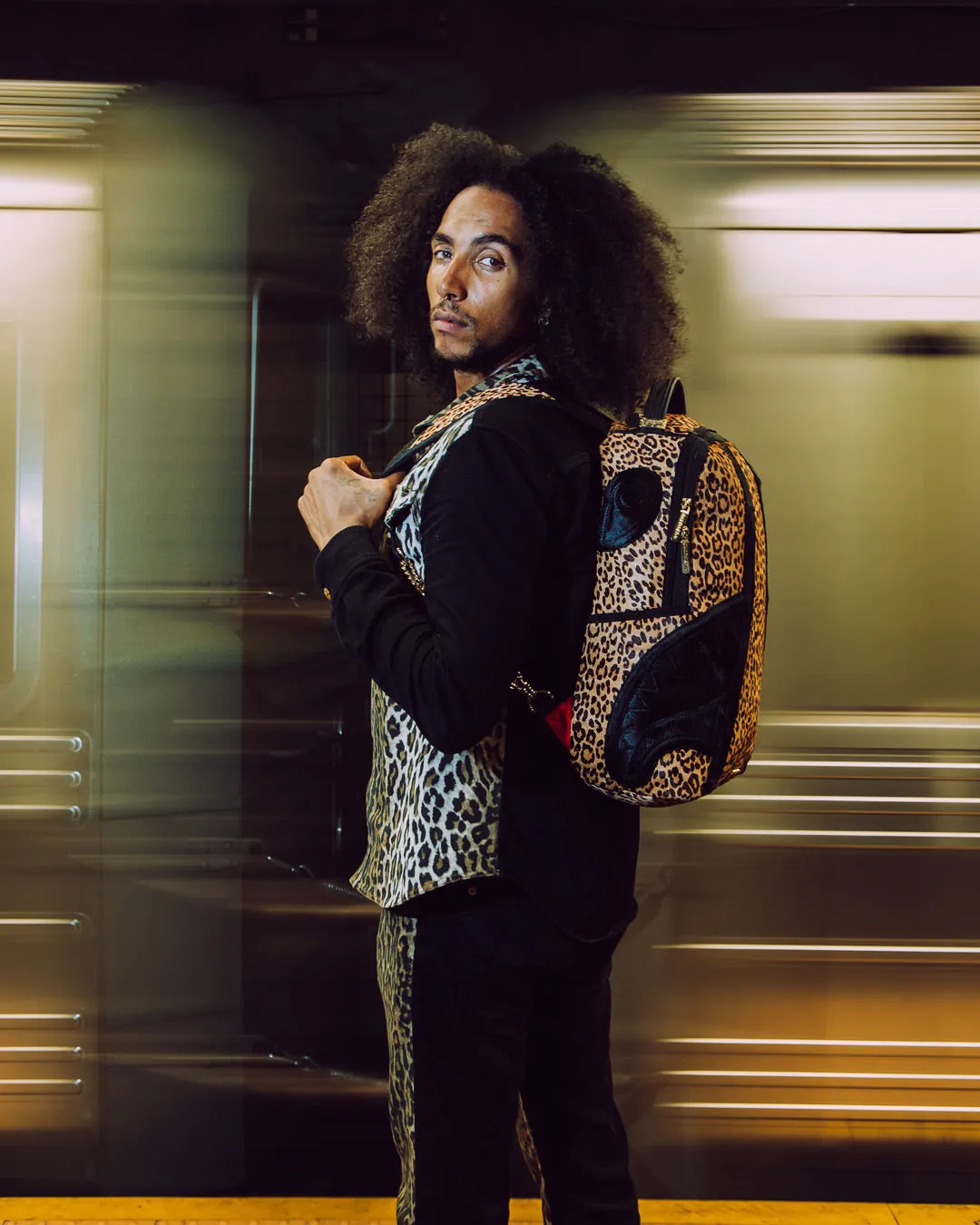 AFRICAN INTELLIGENCE 9 COURAGE LIVES ON BACKPACK - SANDFLOWER COLLAB