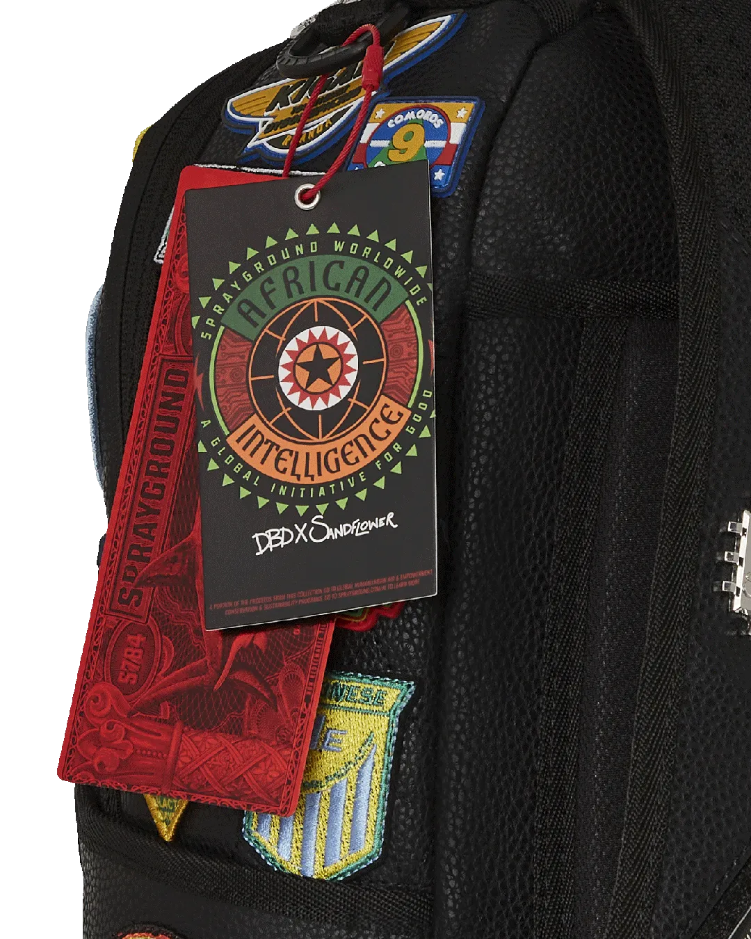 A.I. THE 54 (PATCHES OF AFRICA) CARGO BACKPACK