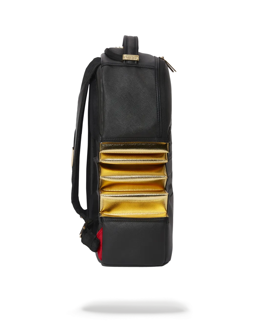 A.i.3 SHARK BITE BLACK GOLD BACKPACK (DLXV)