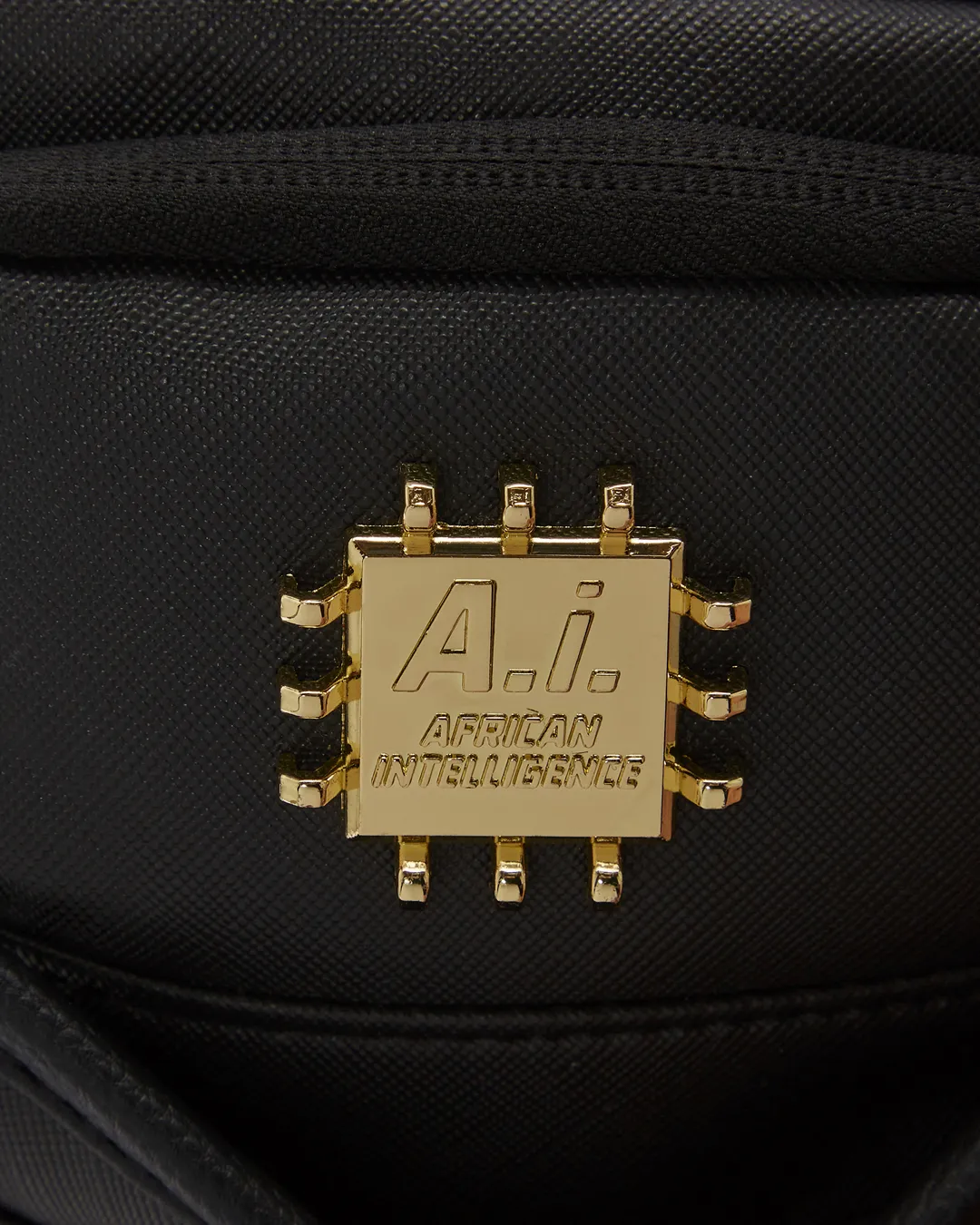 A.i.3 SHARK BITE BLACK GOLD BACKPACK (DLXV)