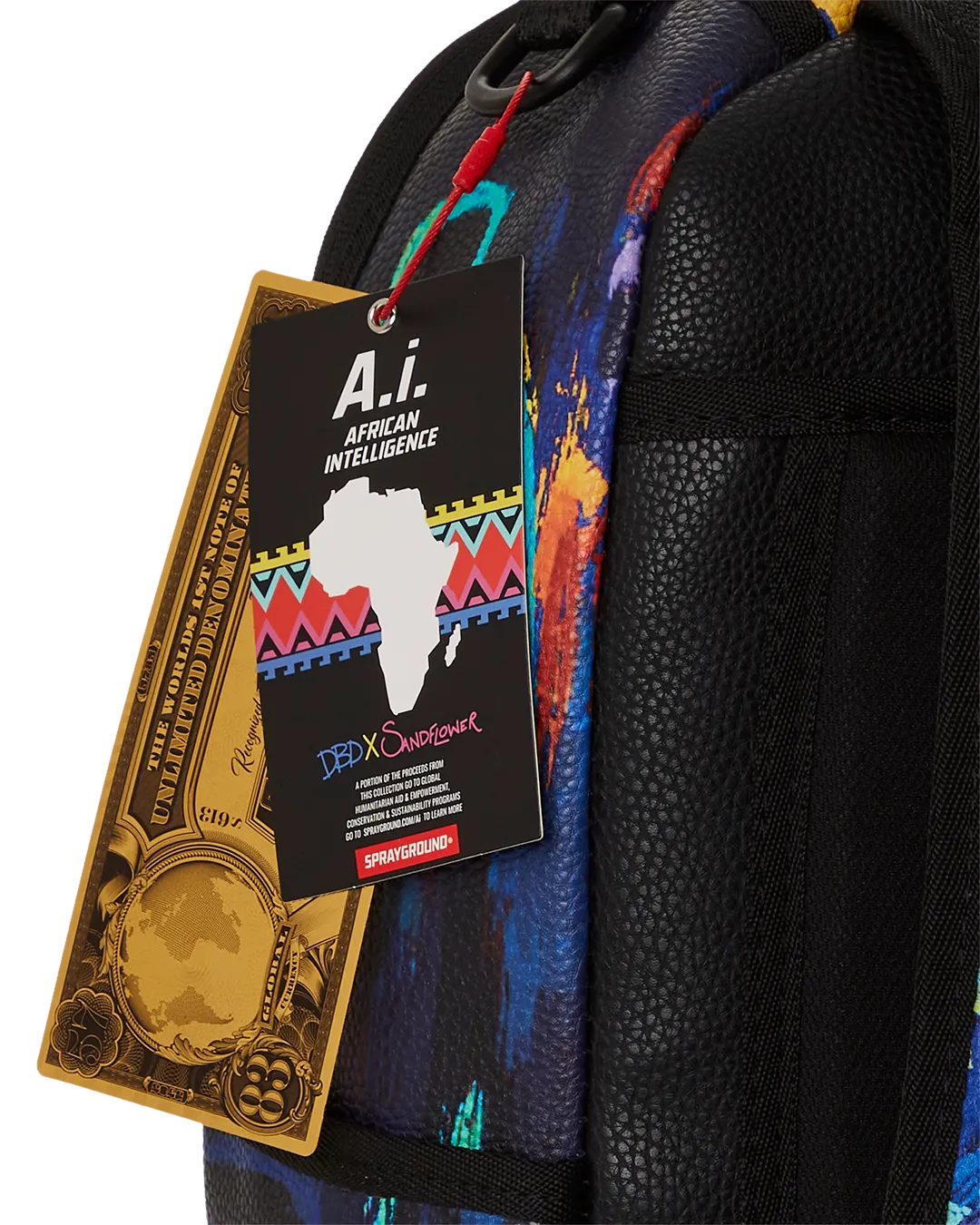 A.I.8 AFRICAN INTELLIGENCE PLANET UTOPIA BACKPACK (DLXV)