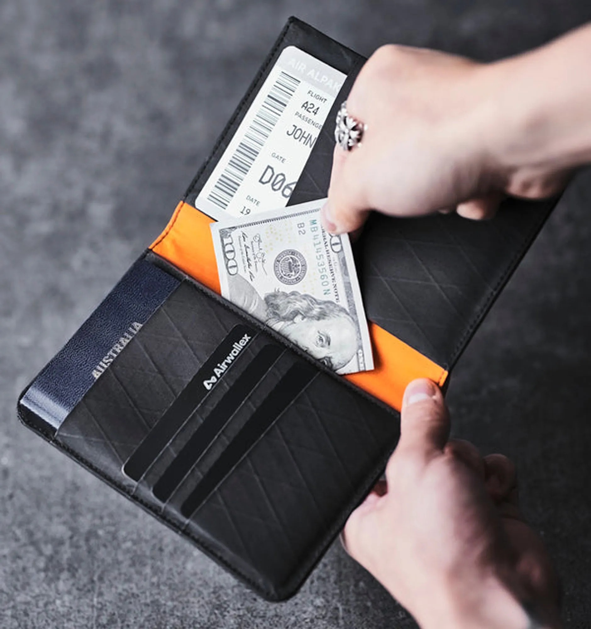 Alpaka ARK Bifold Passport Wallet