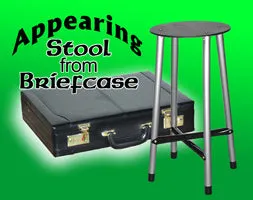 Appearing Stool from Briefcase