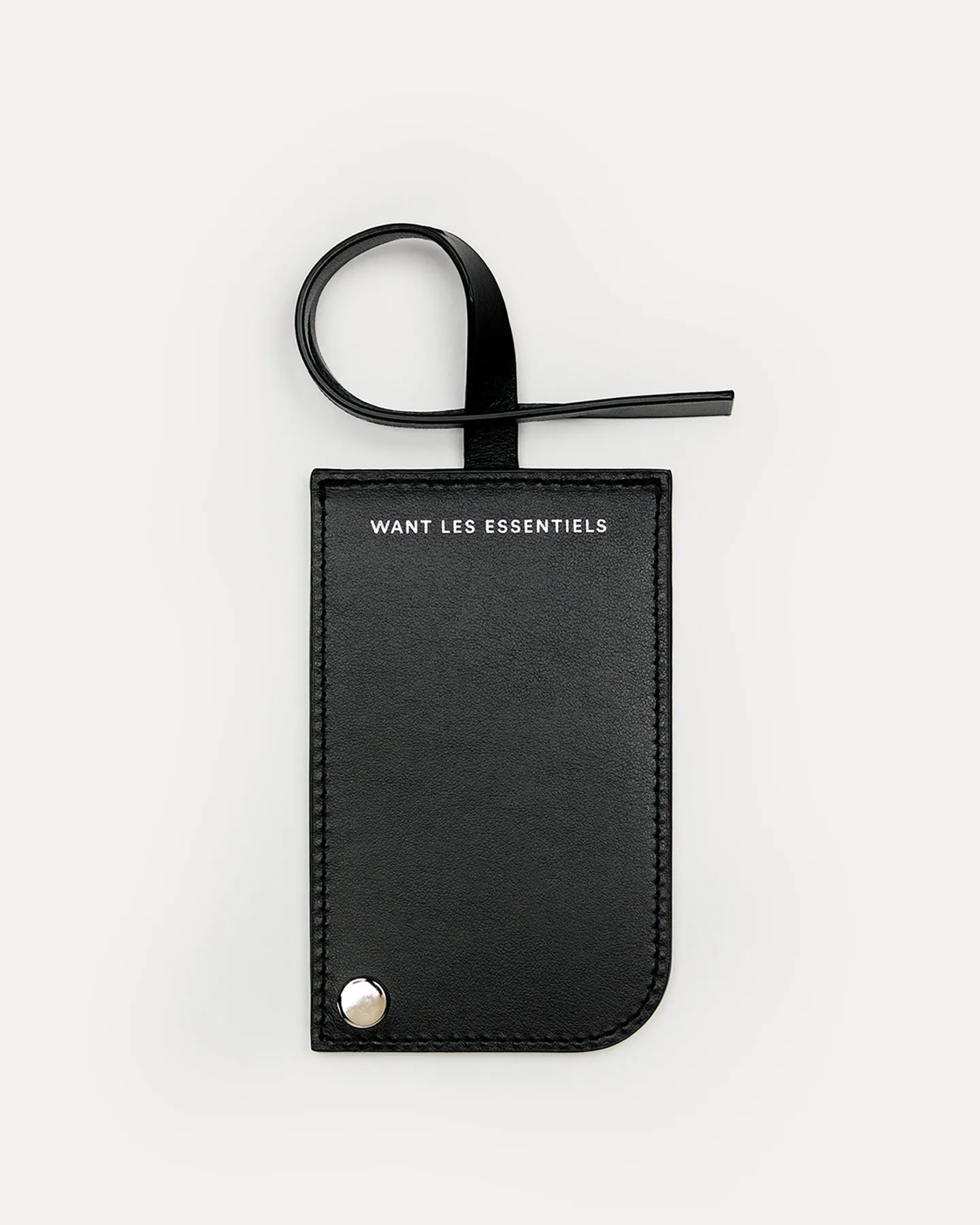 Arch Smooth Leather Luggage Tag