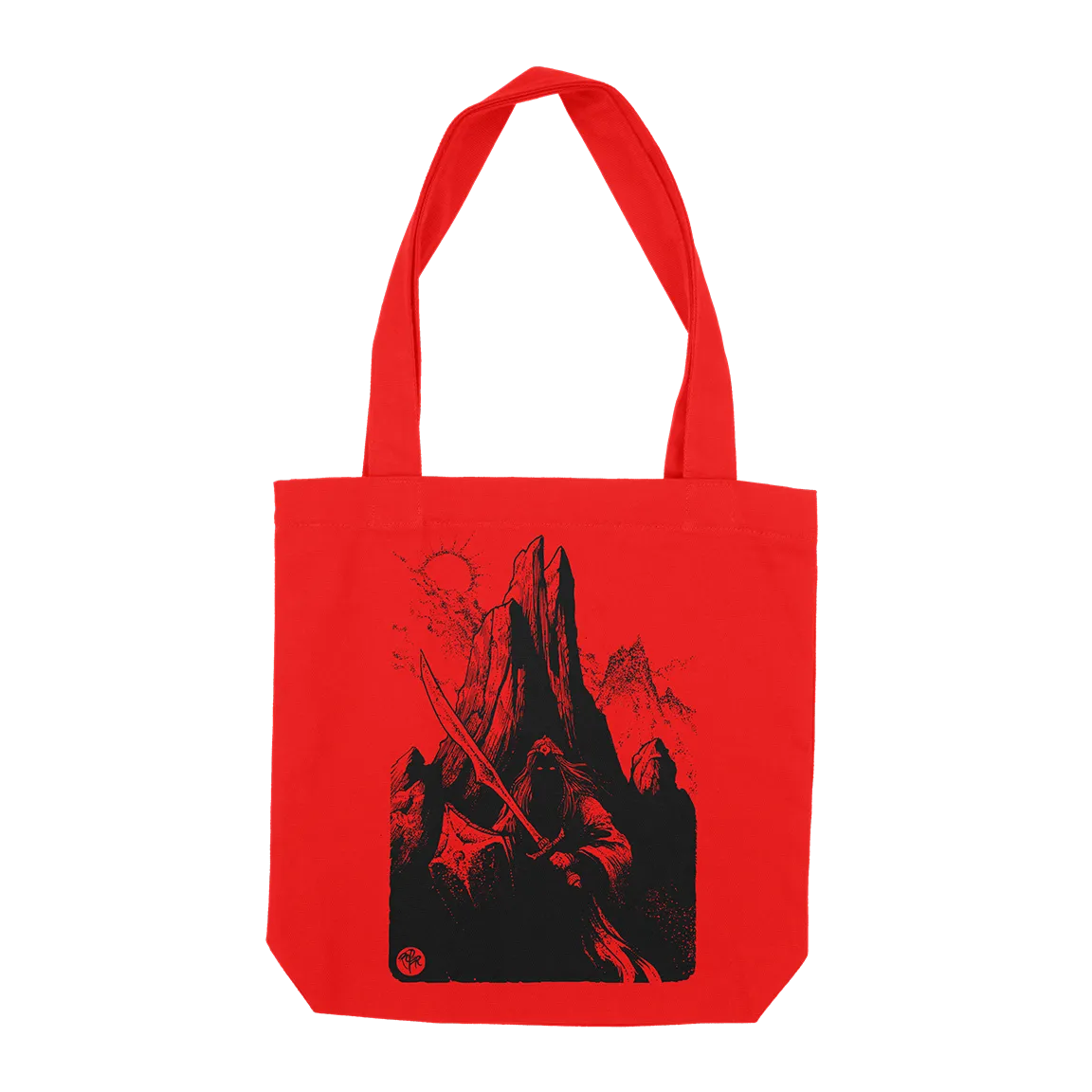 Arik Roper "Shadowblade" Red Tote Bag