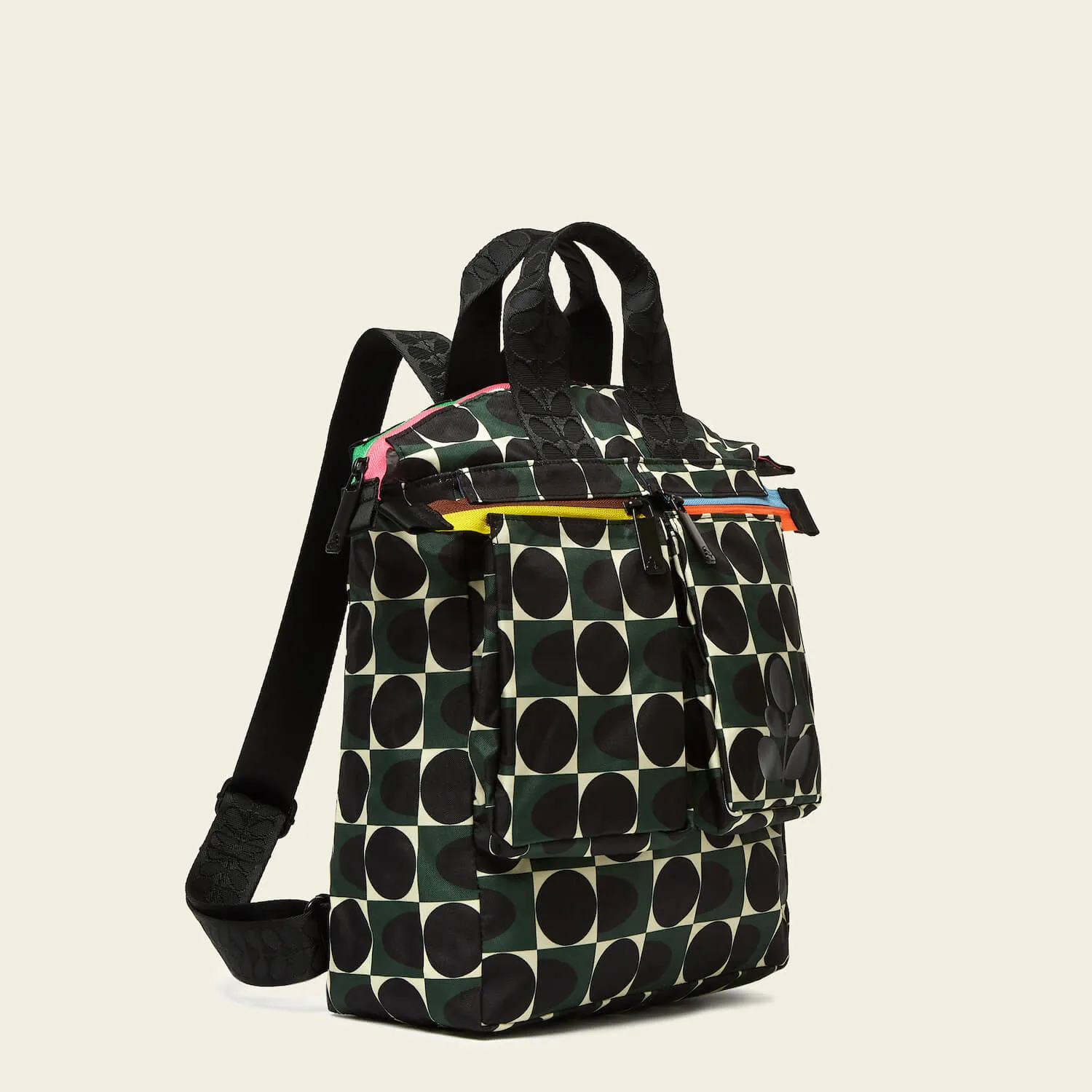 Axis Medium Backpack - Spot Square Forest