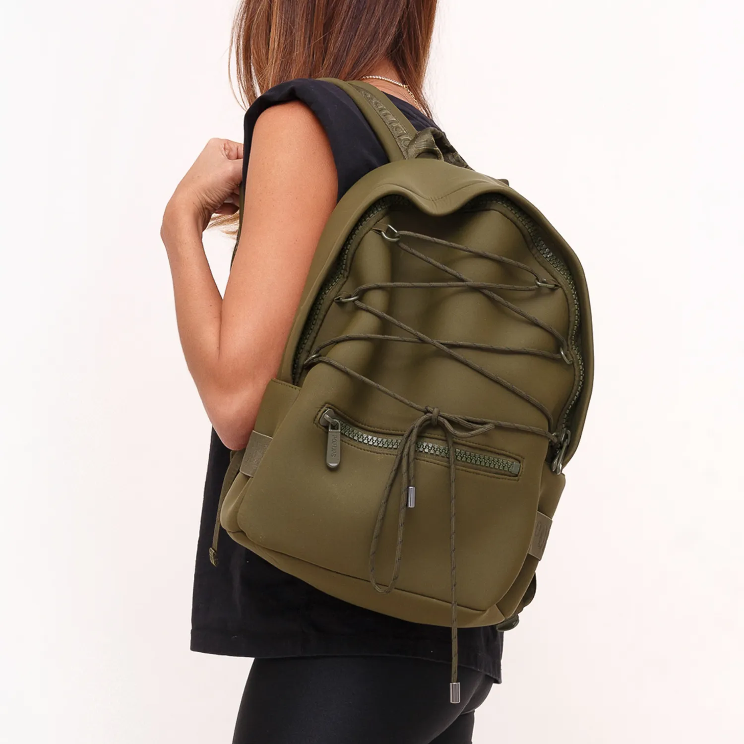 BACKPACK   POUCH - SAFARI GREEN