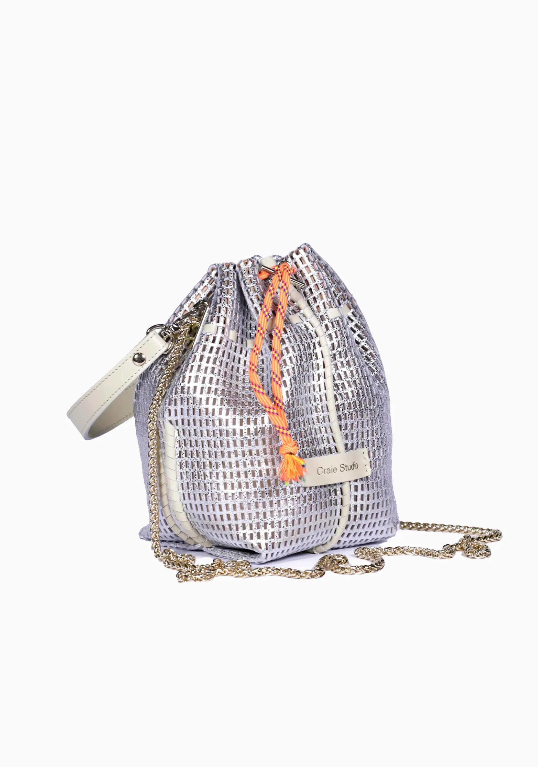 Bibi Metallic Bag_Silver