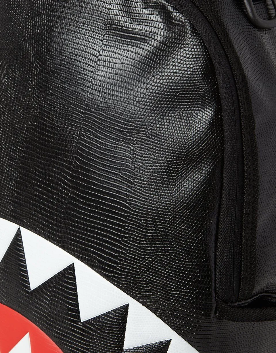 BLACK REPTILE SHARK BACKPACK (ONE OF ONE)