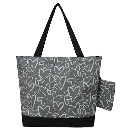 Blooming with Love NGIL Canvas Tote Bag