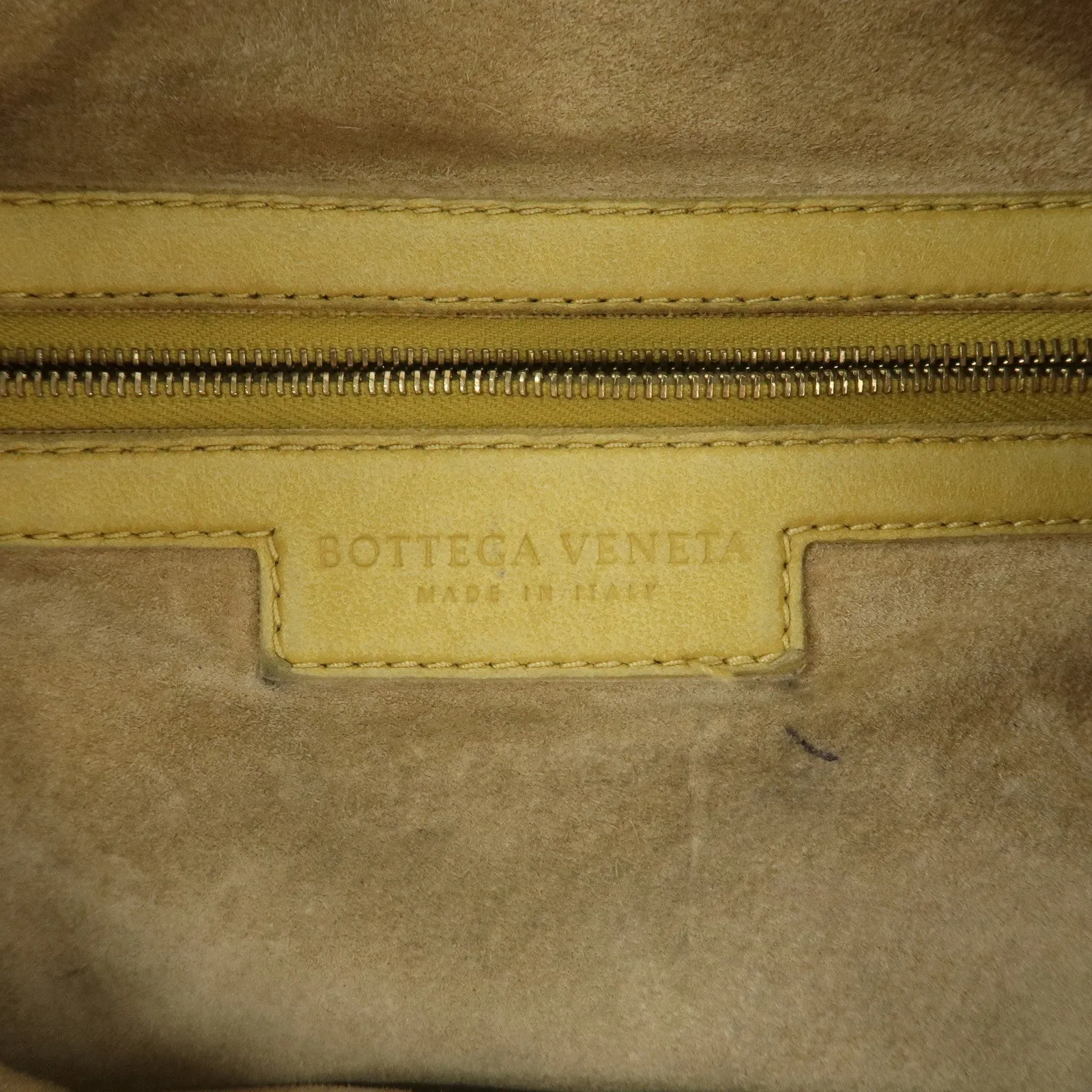 BOTTEGA VENETA Hobo Intrecciato Leather  Bag Light Beige 115653