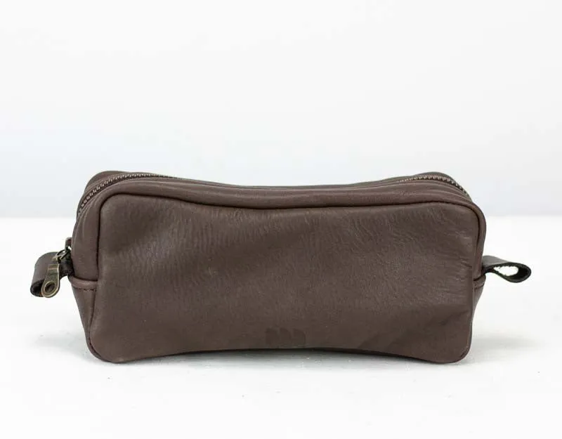 Brick case - Terra brown leather