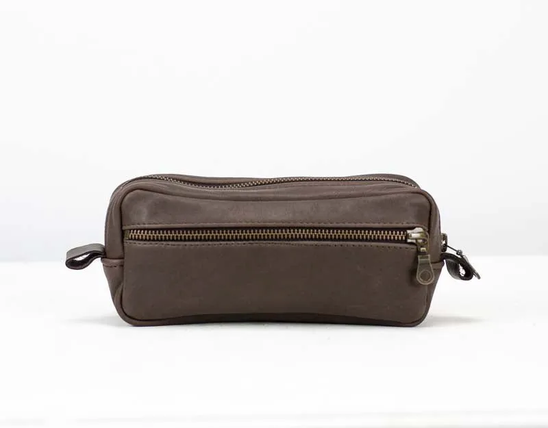 Brick case - Terra brown leather