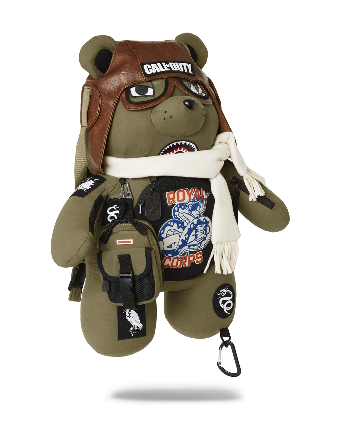 CALL OF DUTY AVIATOR FEARLESS MONEYBEAR TEDDYBEAR BACKPACK