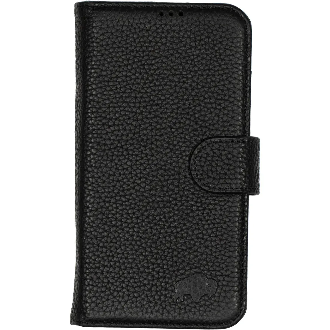 Carson iPhone 14 Plus Wallet Case, Pebble Black