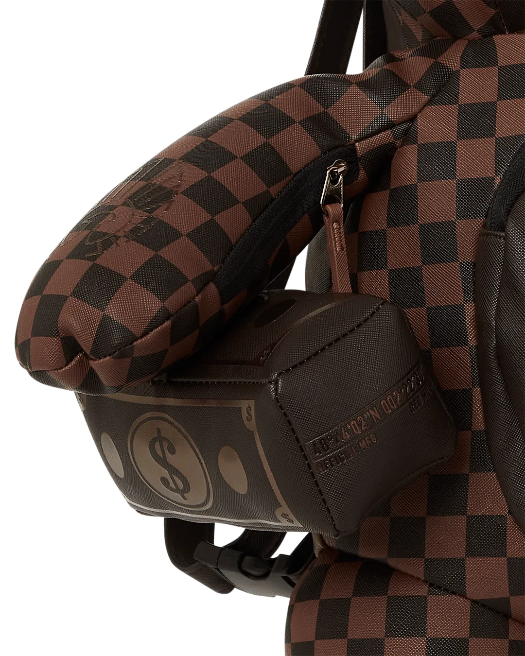 CHECKMATE ROYALE MONEYBEAR TEDDYBEAR BACKPACK