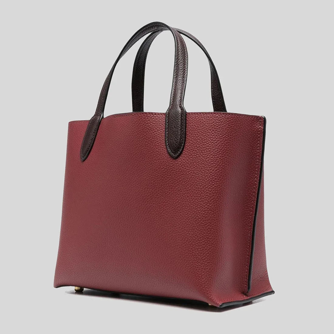 COACH Willow Tote 24 In Colorblock Cherry C8561