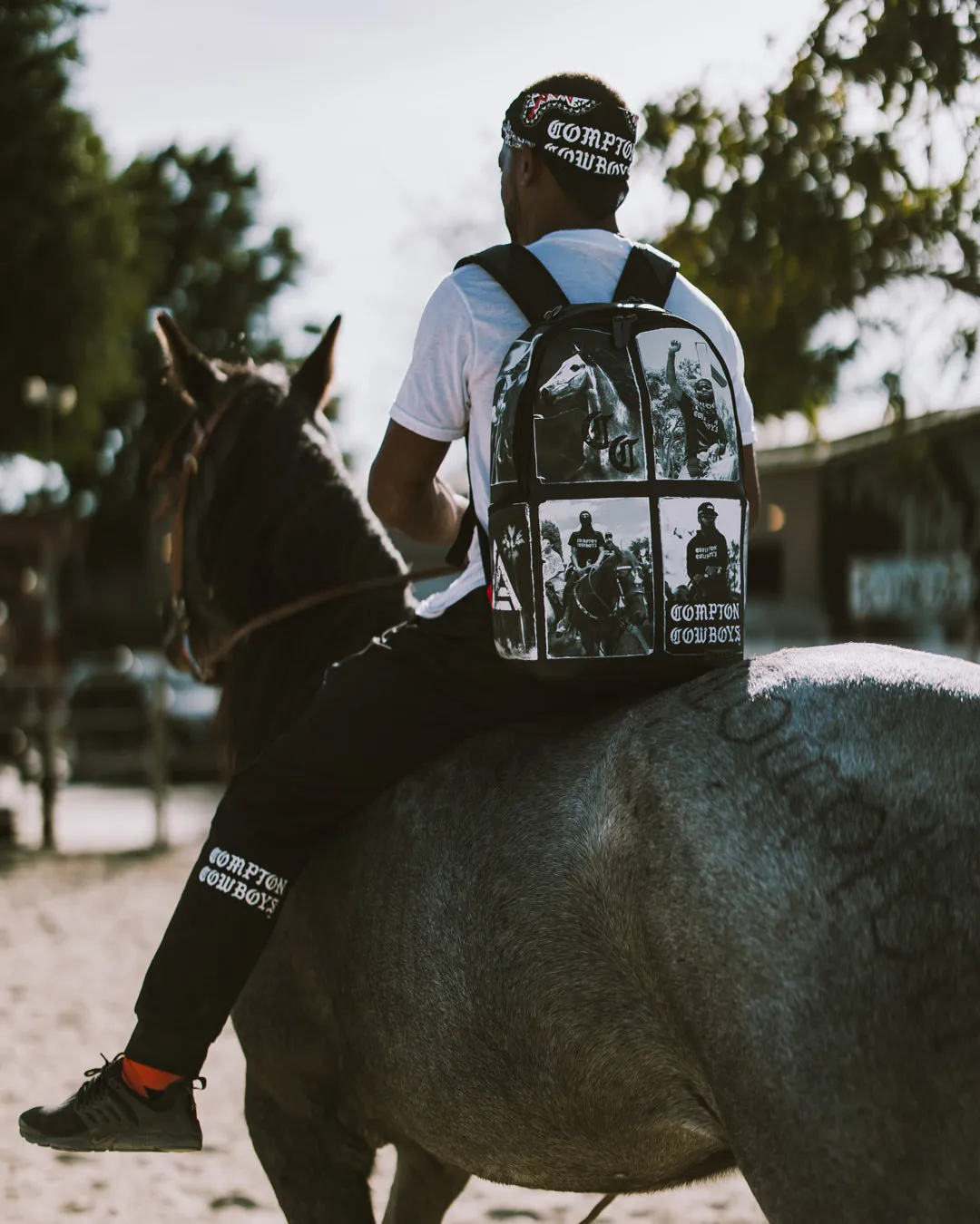 COMPTON COWBOYS HOME ON THE RANGE BACKPACK