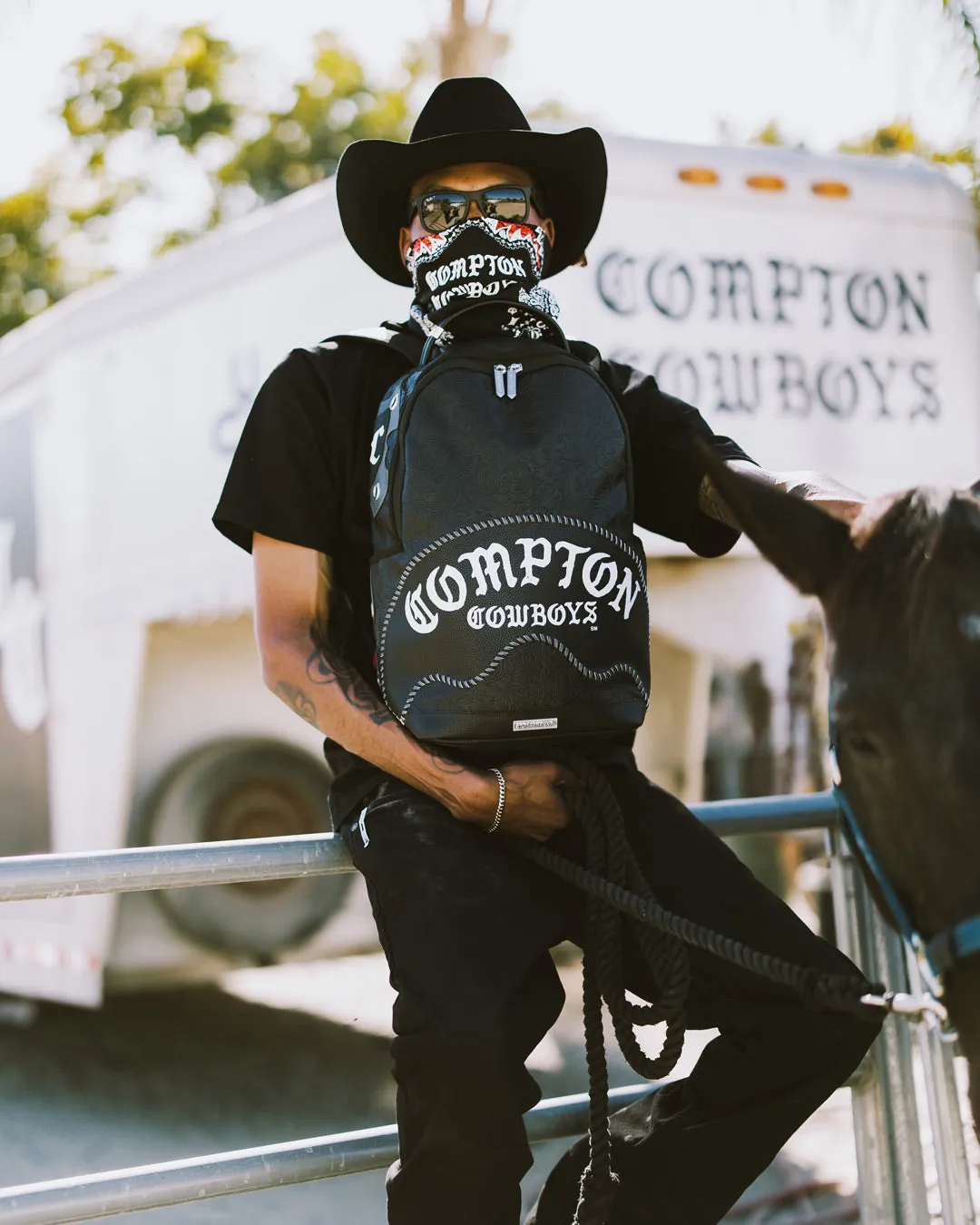 COMPTON COWBOYS WELCOME TO MY CITY BACKPACK