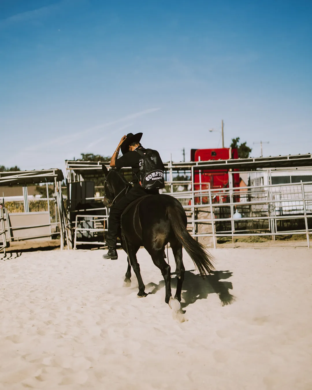 COMPTON COWBOYS WELCOME TO MY CITY BACKPACK