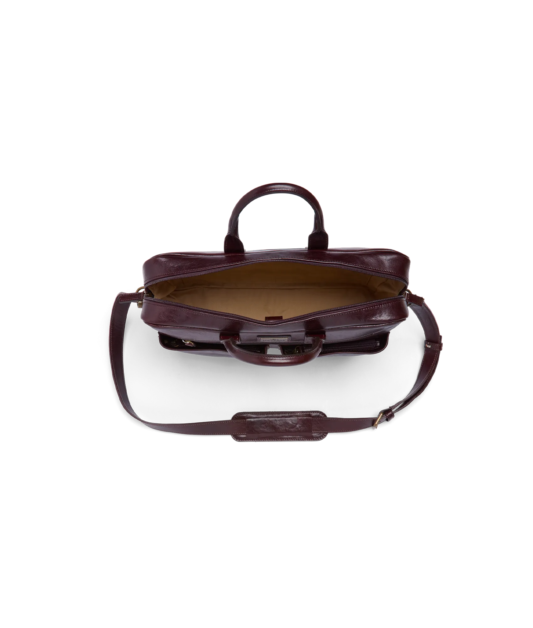 Cosimo Briefcase :: Chocolate