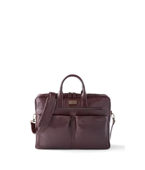 Cosimo Briefcase :: Chocolate