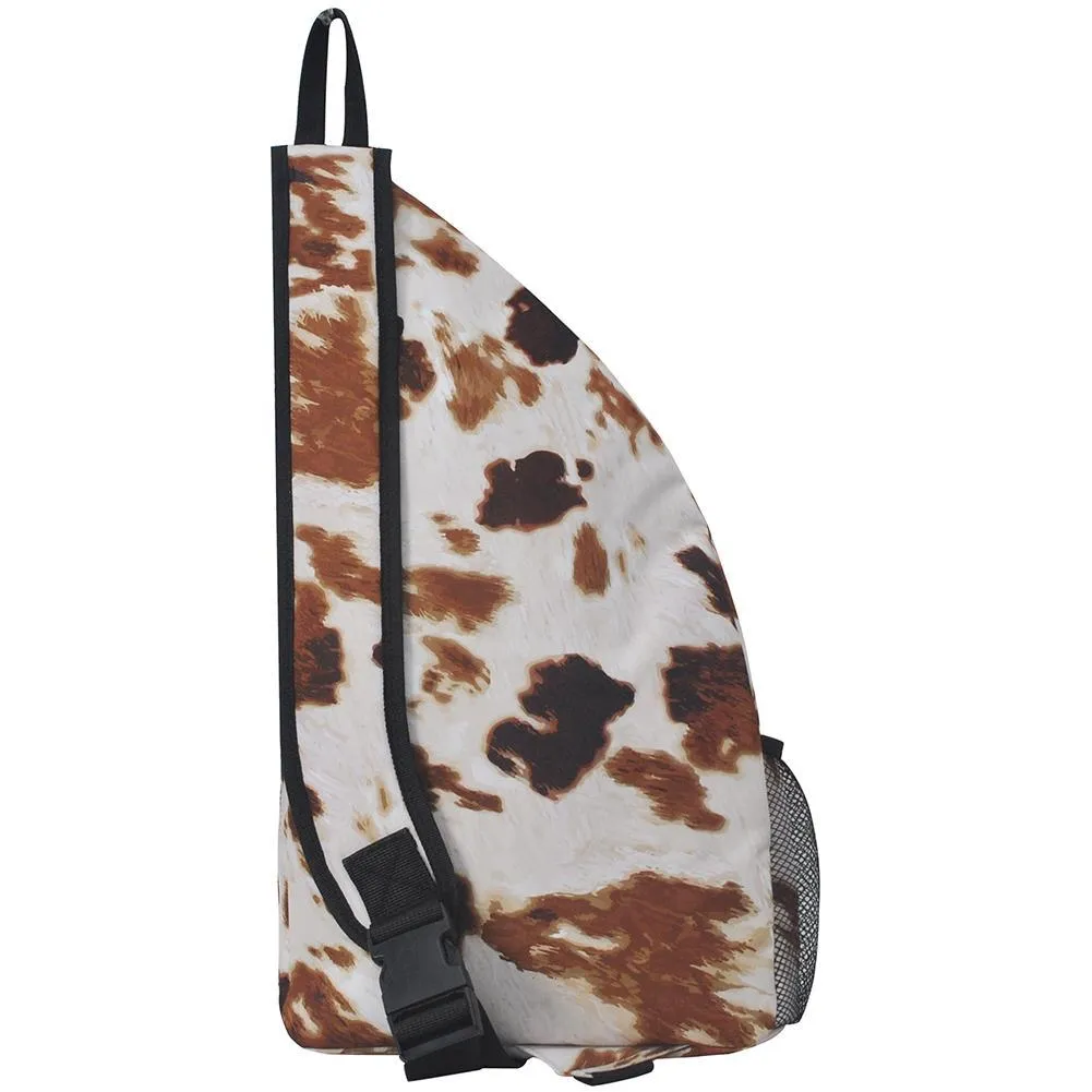 Cow Print NGIL Sling Backpack