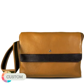 Custom Messenger Leather Bag for Macbook 15" & 16"