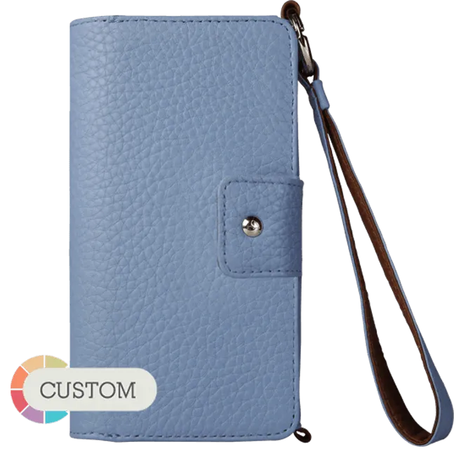 Customizable Lola XO IPhone 7 Plus leather wristlet case