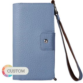 Customizable Lola XO IPhone 7 Plus leather wristlet case