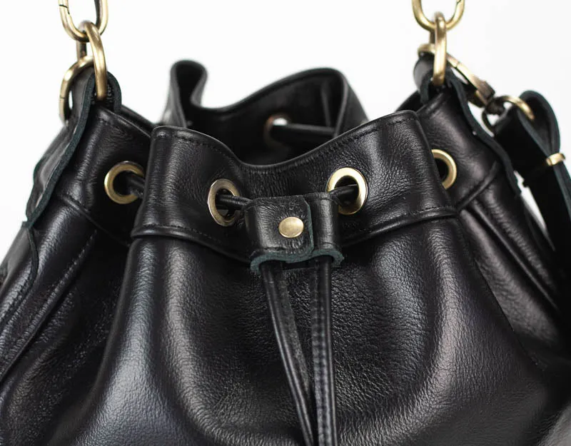 Danae bag - Black leather