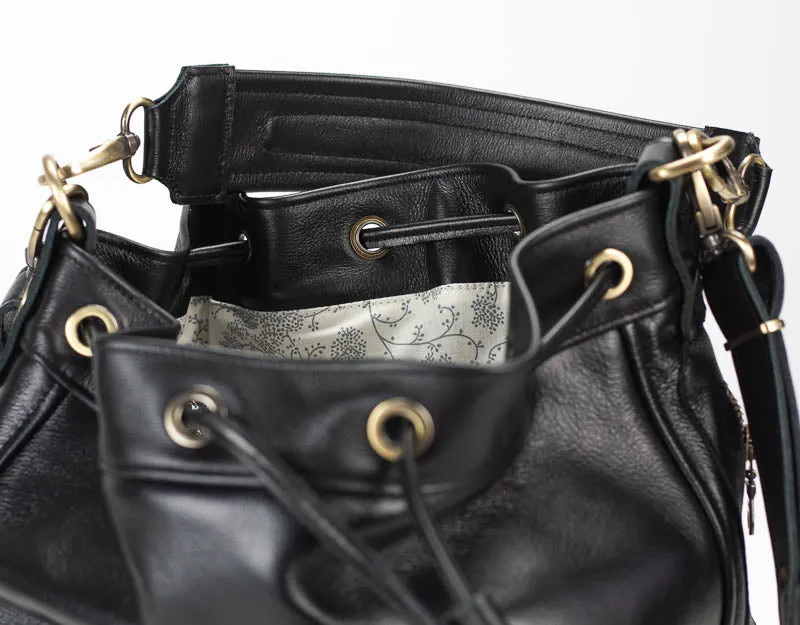 Danae bag - Black leather