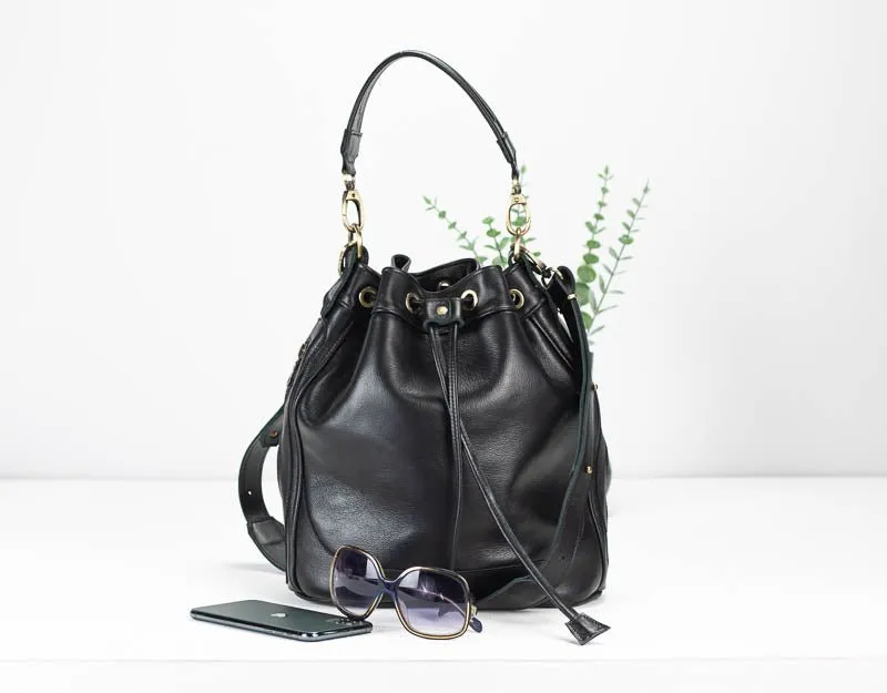 Danae bag - Black leather