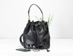 Danae bag - Black leather