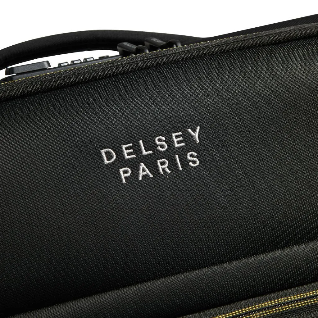 Delsey BROCHANT 3.0 55cm Carry On Softsided Luggage - Deep Black