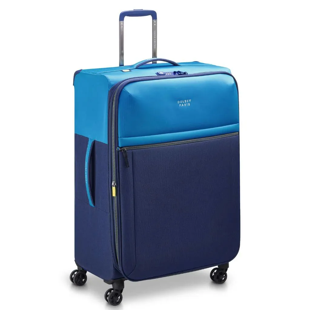 Delsey BROCHANT 3.0 Softsided Luggage Duo - Ultramarine Blue